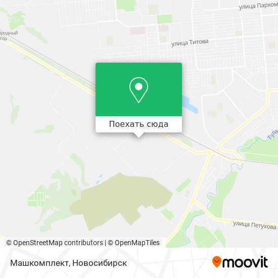 Карта Машкомплект