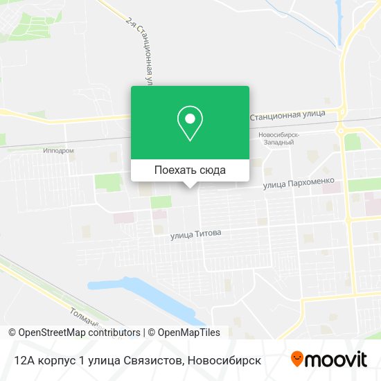 Карта 12А корпус 1 улица Связистов