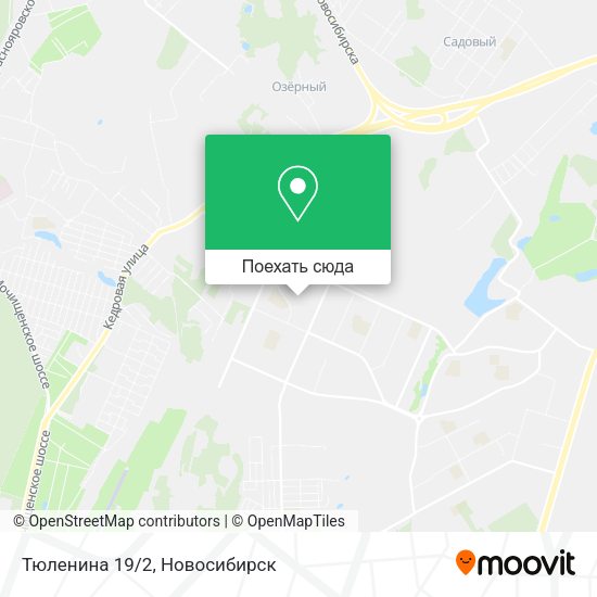 Карта Тюленина 19/2