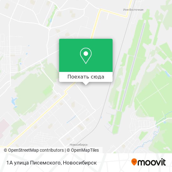 Карта 1А улица Писемского