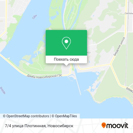Карта 7/4 улица Плотинная