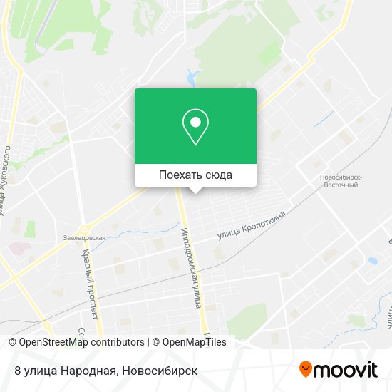 Карта 8 улица Народная