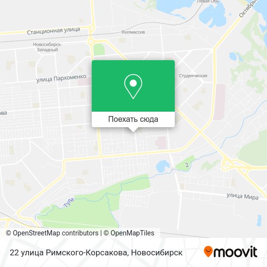 Карта 22 улица Римского-Корсакова