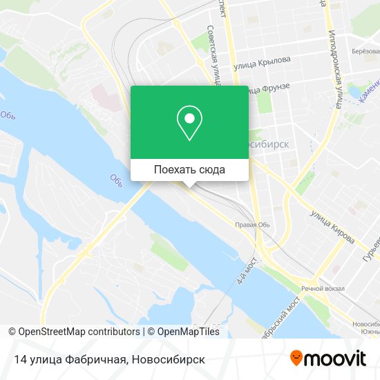 Карта 14 улица Фабричная
