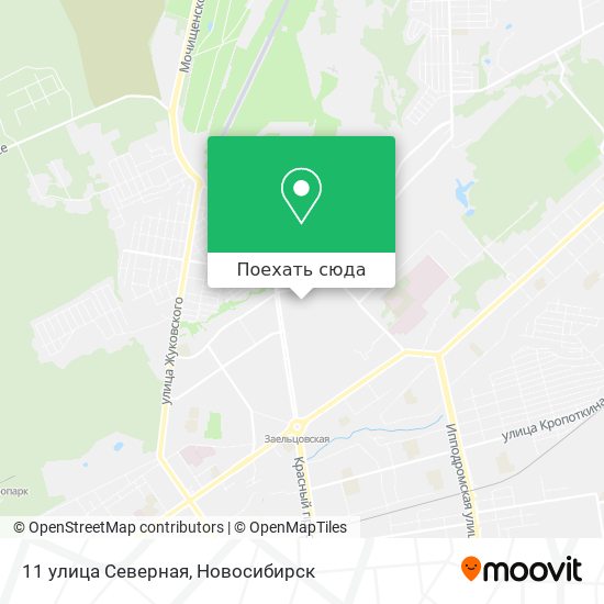 Карта 11 улица Северная