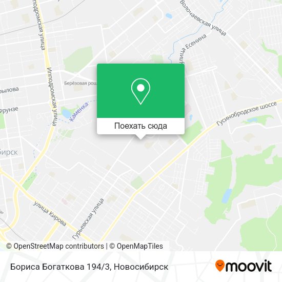 Карта Бориса Богаткова 194/3