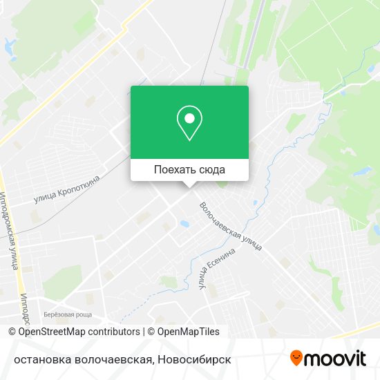 Карта остановка волочаевская