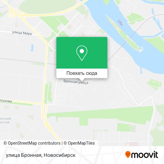 Карта улица Бронная