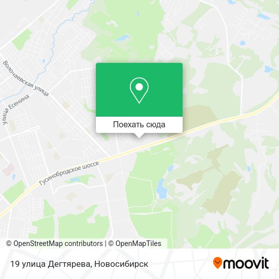Карта 19 улица Дегтярева
