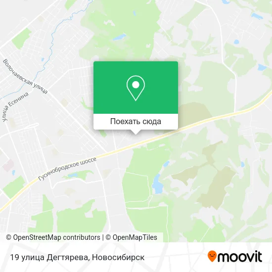 Карта 19 улица Дегтярева