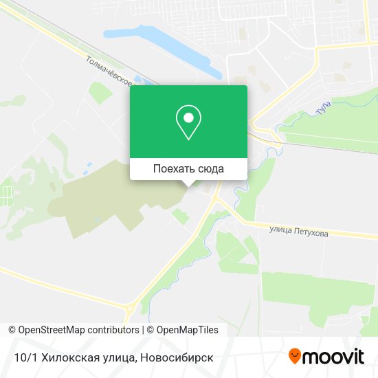 Карта 10/1 Хилокская улица