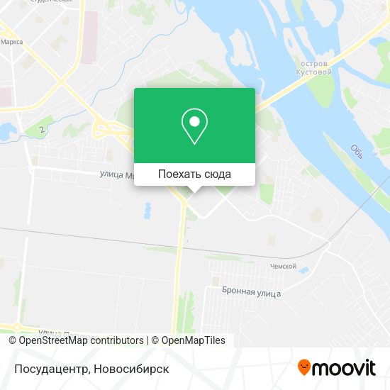Карта Посудацентр