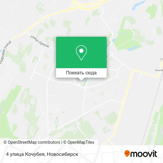 Карта 4 улица Кочубея