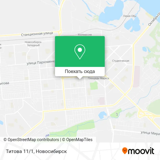 Карта Титова 11/1
