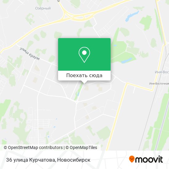 Карта 36 улица Курчатова