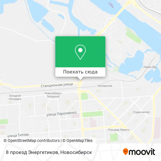 Карта 8 проезд Энергетиков