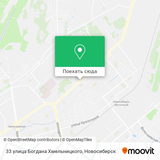 Карта 33 улица Богдана Хмельницкого