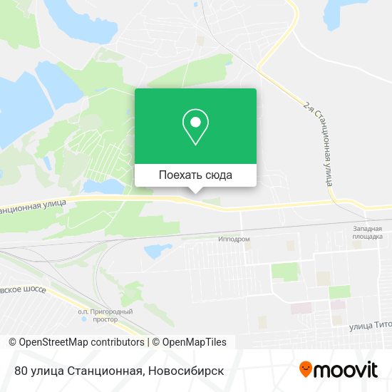 Карта 80 улица Станционная