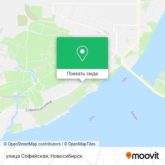 Карта улица Софийская