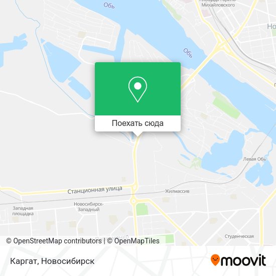 Карта Каргат