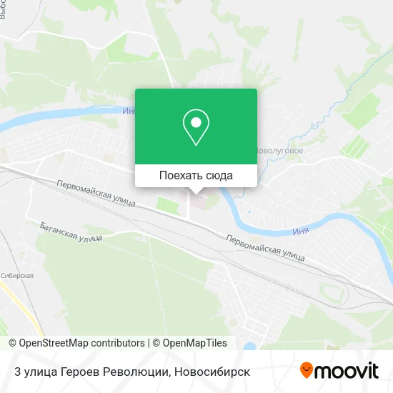 Карта 3 улица Героев Революции