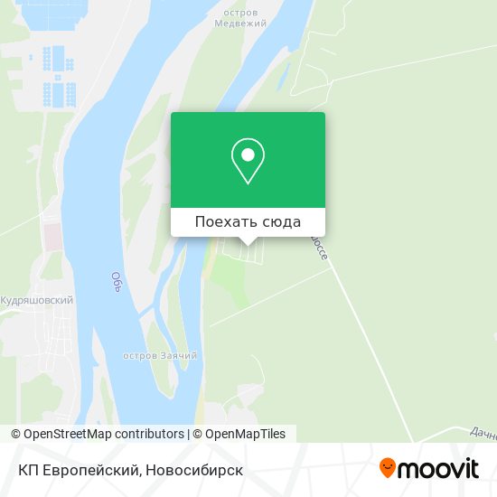 Карта КП Европейский