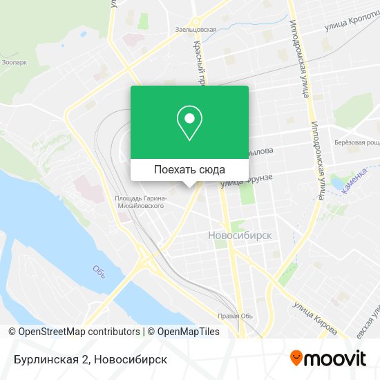 Карта Бурлинская 2