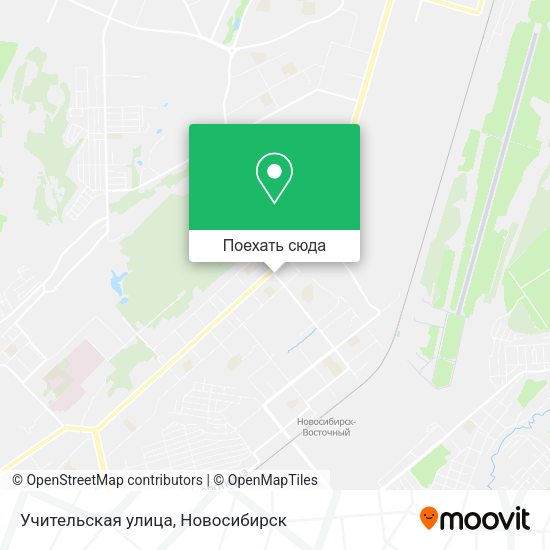 Карта Учительская улица