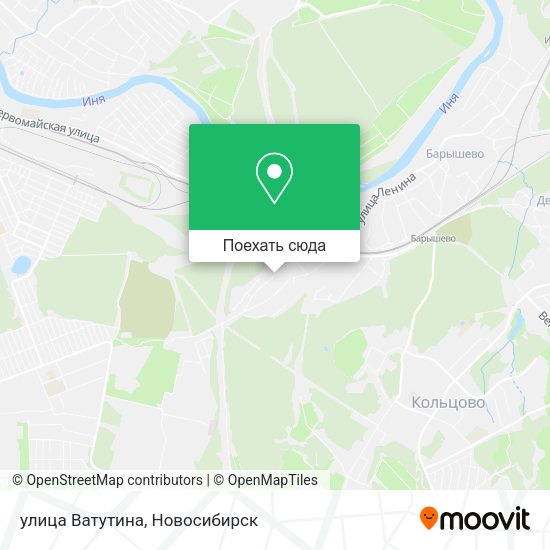 Карта улица Ватутина