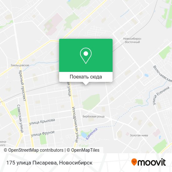 Карта 175 улица Писарева