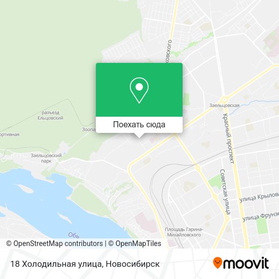 Карта 18 Холодильная улица