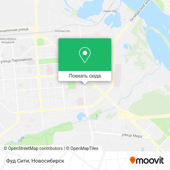 Карта Фуд Сити