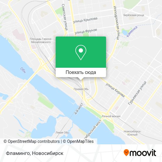 Карта Фламинго