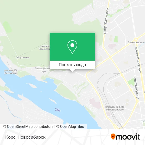 Карта Корс