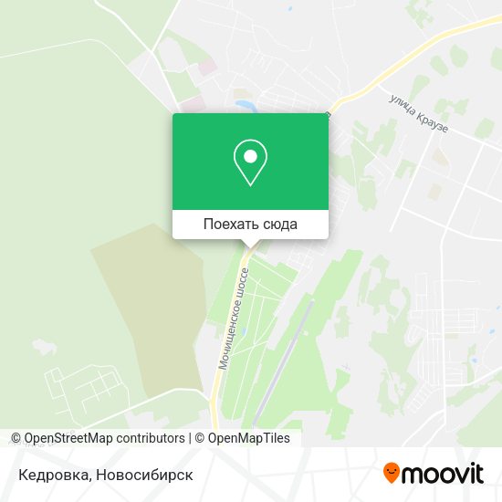 Карта Кедровка