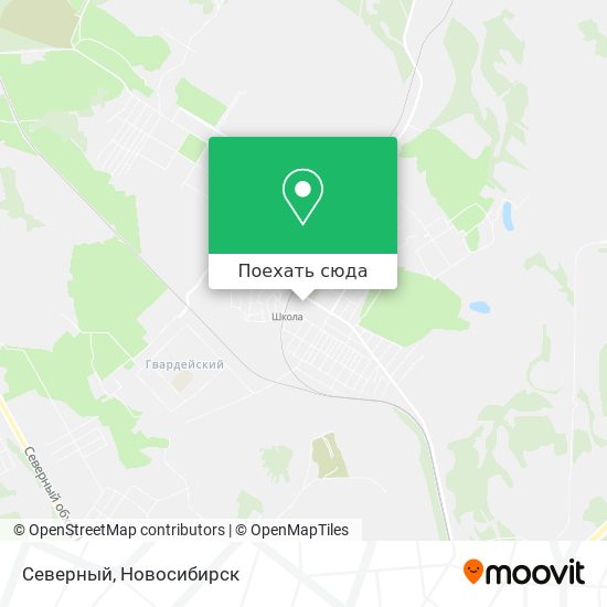 Карта Северный