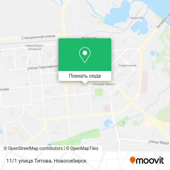 Карта 11/1 улица Титова