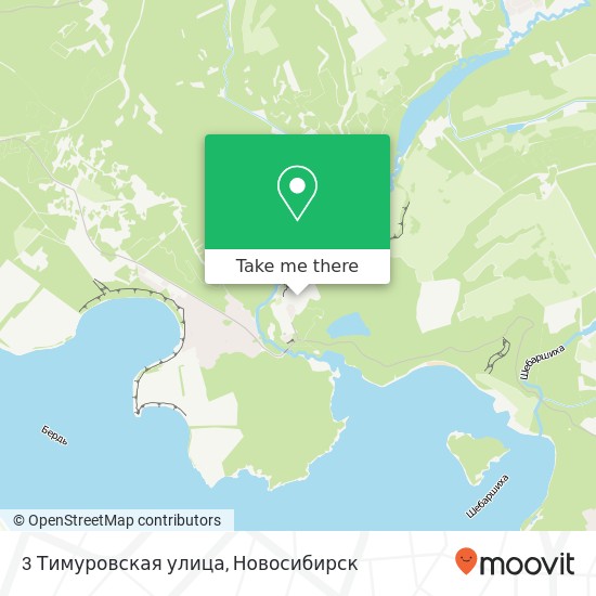 Карта 3 Тимуровская улица