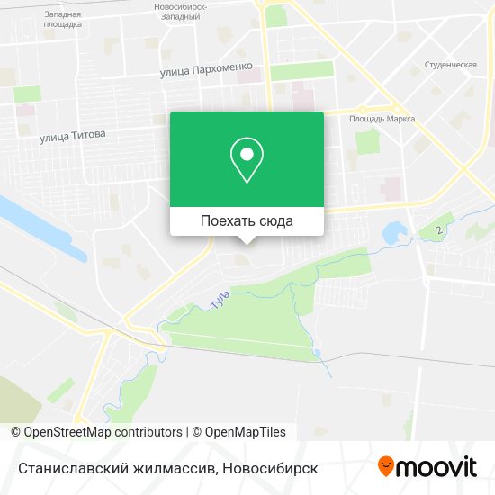 Карта Станиславский жилмассив