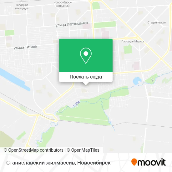Карта Станиславский жилмассив