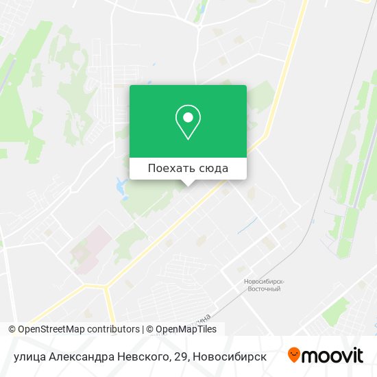 Карта улица Александра Невского, 29