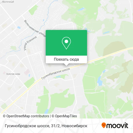 Карта Гусинобродское шоссе, 31/2