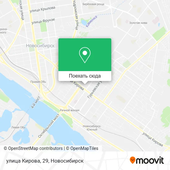 Карта улица Кирова, 29