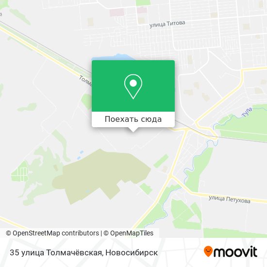 Карта 35 улица Толмачёвская