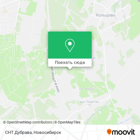 Карта СНТ Дубрава