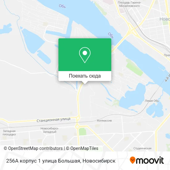 Карта 256А корпус 1 улица Большая