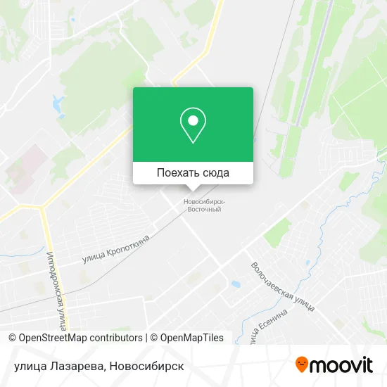 Карта улица Лазарева