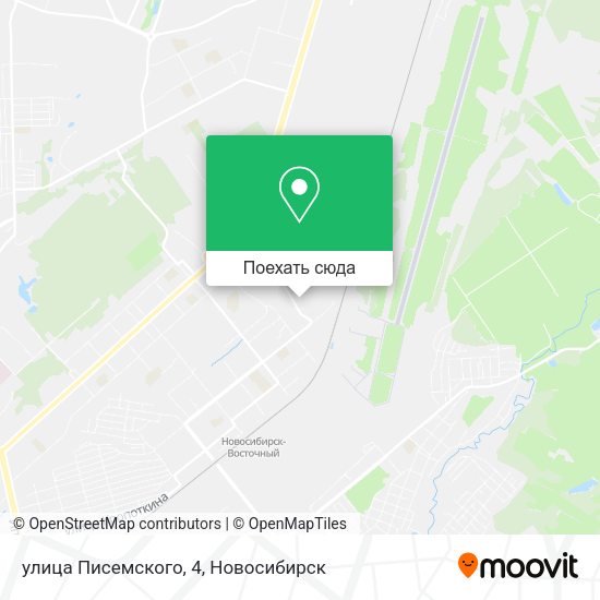Карта улица Писемского, 4