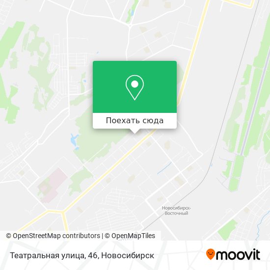 Карта Театральная улица, 46