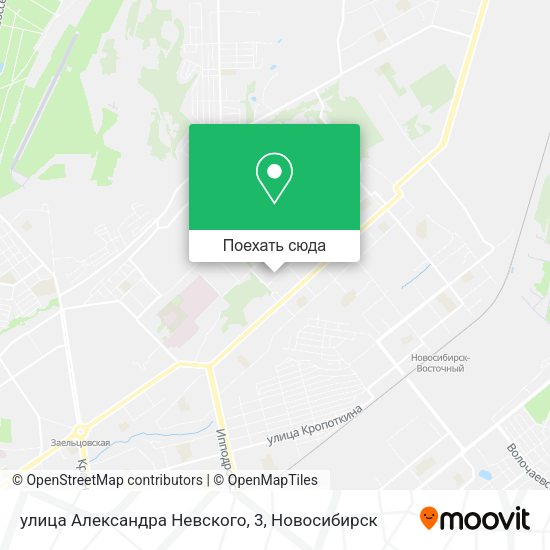 Карта улица Александра Невского, 3